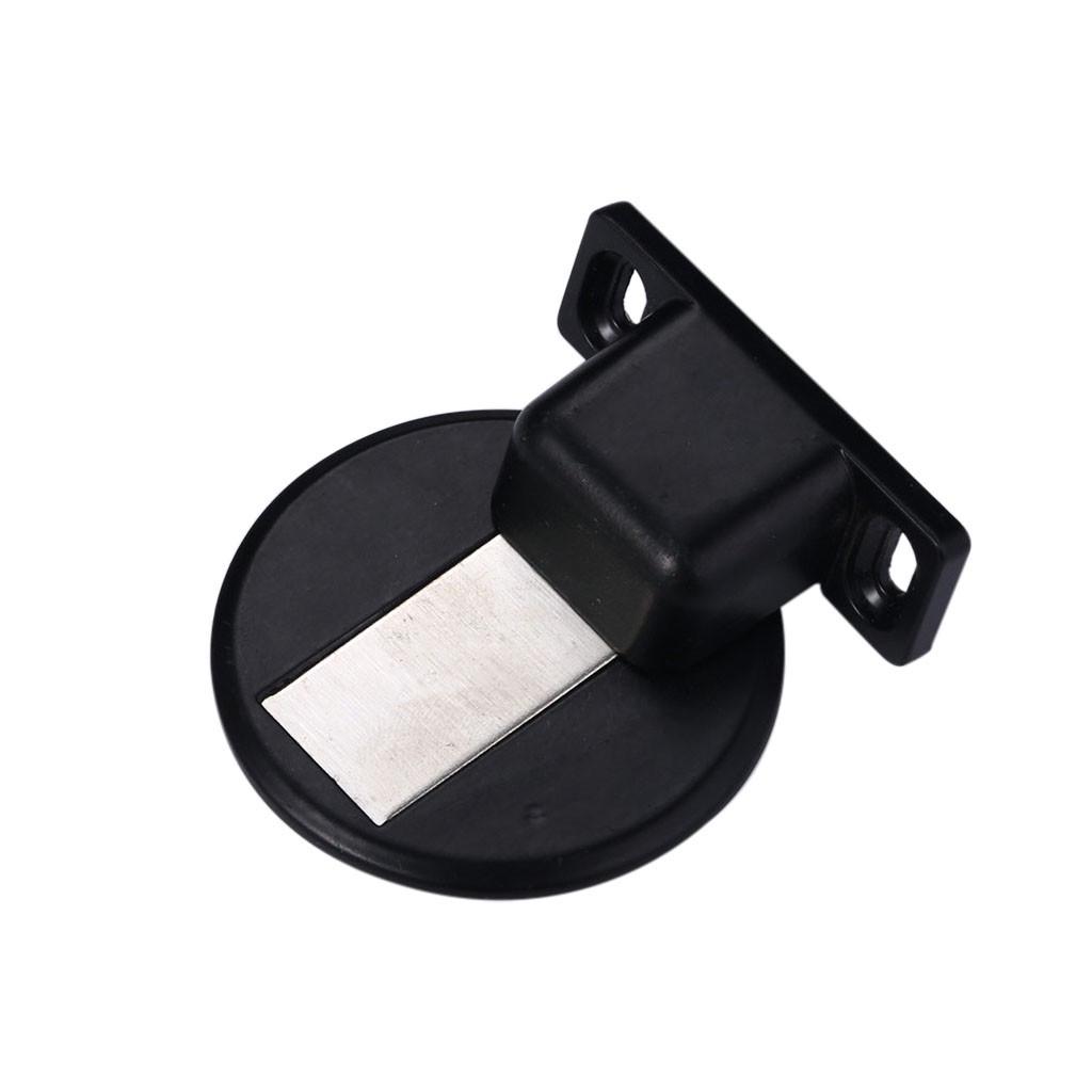 Suction Door Stops  Anti-collision Punch Stainless Steel Magnetic Home