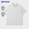 FUSION Men's Knit Short Sleeve Polo Shirt
