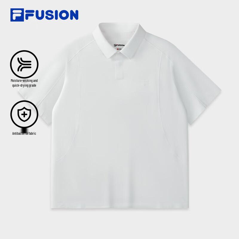 FILA FUSION Men s Knit Short Sleeve Polo Shirt XL