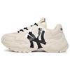 Sneakers Chunky a Top Basso Resistenti all'Abrasione Antiscivolo Larga Unisex Beige Nero 3ASHC104N-50BGS(Team200-)