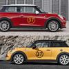 Car Anniversary 37 Year Stickers for MINI Cooper One Countryman F55 F56 F60 R55 R56 R60 Clubman Auto Door Side Tuning Decoration