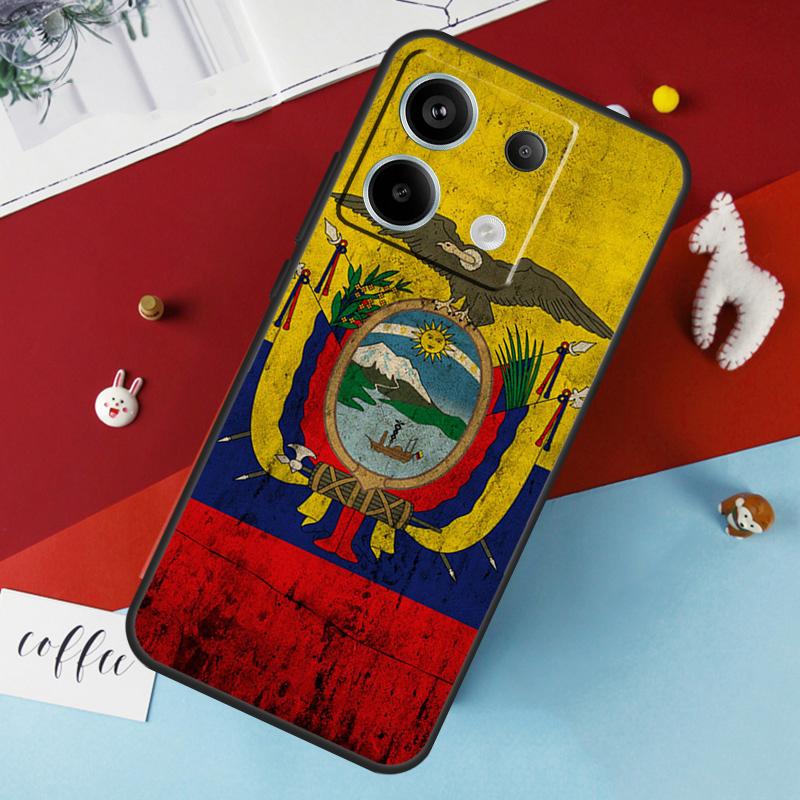 

Ecuador Flag Case For Xiaomi Redmi Note 14 12 11 10 13 Pro 15 Pro Plus Redmi 15 14C 10C 12C 13C 15C Cover Redmi 10C