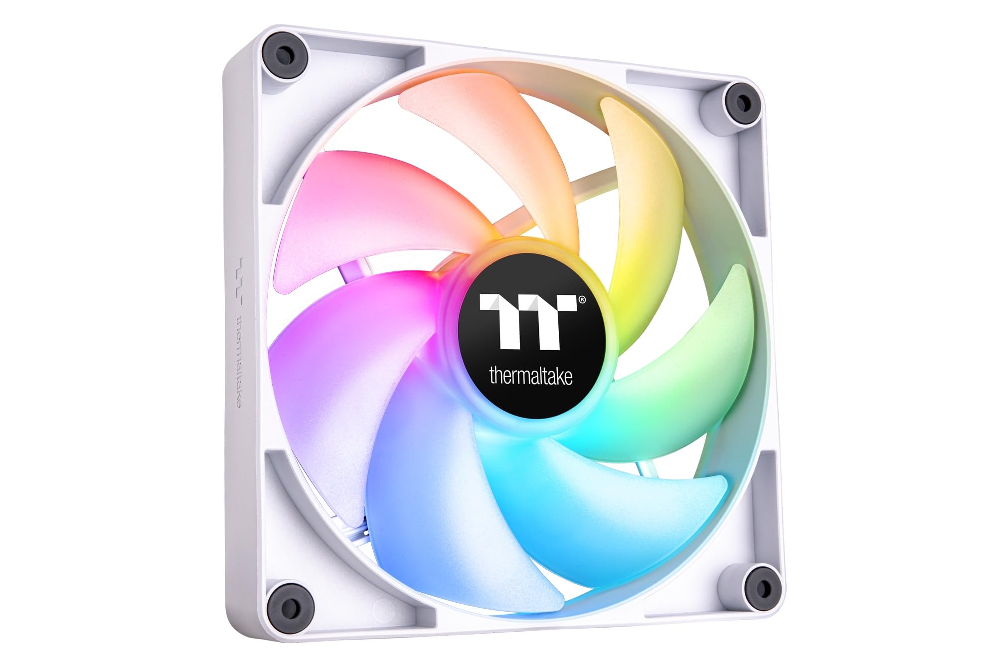 

Thermaltake CT120 ARGB Sync PC Cooling Fan White (2-Fan Pack) ARGB Compatible 120mm PC Case Fan White CL-F153-PL12SW-A FN2001