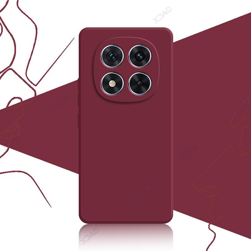 Luxury Double Liner Cases for Redmi Note 14 Pro 5G Full Shockproof Back Cover RedmiNote14Pro Square Liquid Silicone Coque Shield