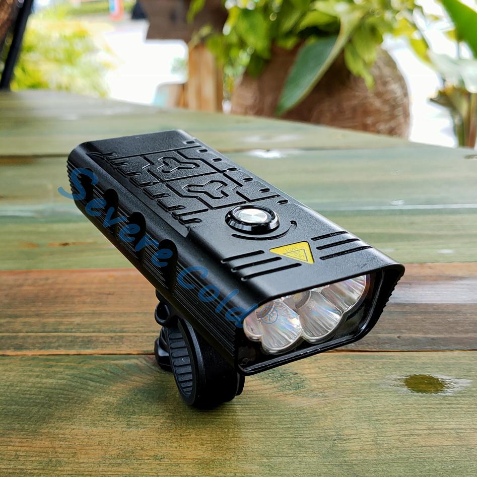 Severe Cold Night Riding Waterproof LED Bicycle Mountain Bike Light USB Bike Light