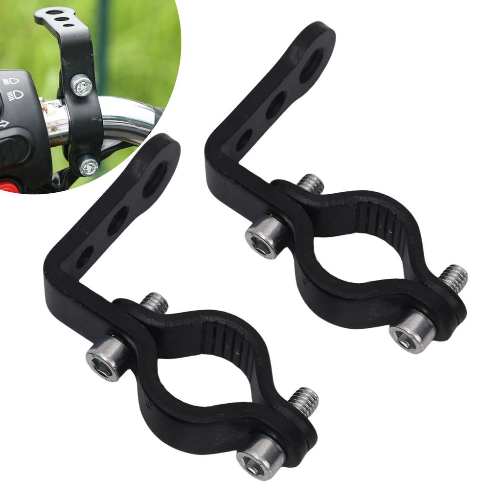 Motorcycle Spotlight Bracket Universal Tube Clamp Mount Metal Holder for E-bike LED Driving Fog Work Light Lamp Stand Accessory