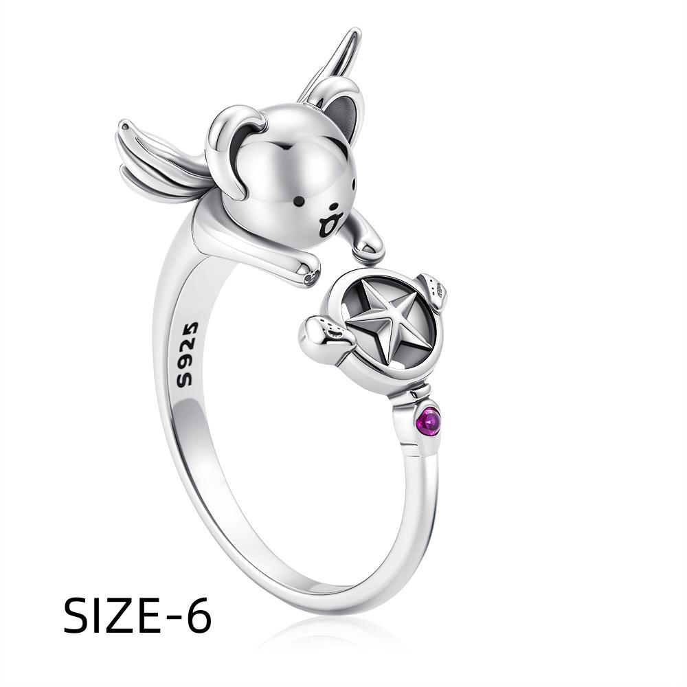 Brand New Copper Metal Leopard Print, Small Cat, Frog, Animal Pendant Bead Component Pink Dog Paw Ring, Compatible With European Bracelet High