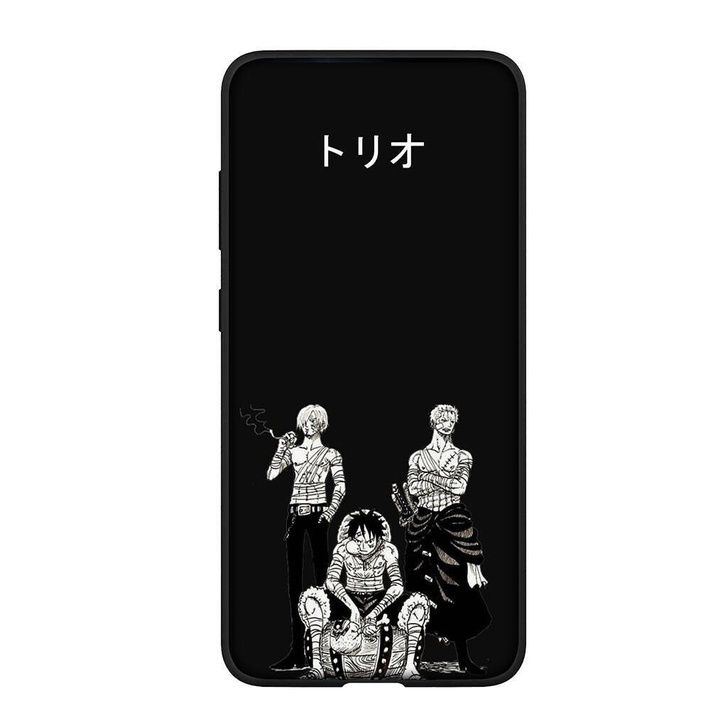 for Samsung Galaxy S25 S24 S23 S22 Ultra FE Plus A17 A37 A57 A56 A55 A06 A16 A15 A36 A26 A35 A05 A25 A54 A34 Case Trafalgar Law Luffy One Piece Anime