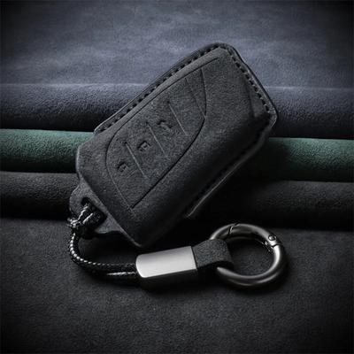 Leather Car Key Case For Lexus Nx Gs Rx Is Es Gx Lx Rc 200 250 350 Ls 450H 300H Suede Keychain Accessories