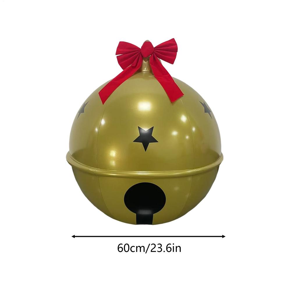 Blow Up Christmas Ornaments Waterproof Yard Decor Giant Inflatable Christmas Balls Outdoor Decor For Garden Yard Patio Porch