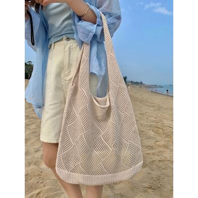 Borsa Lavorata a Maglia Borsa da Donna Borsa Vintage Lavorata a Maglia Vuota Borsa Tote Borsa a Mano Borsa a Spalla