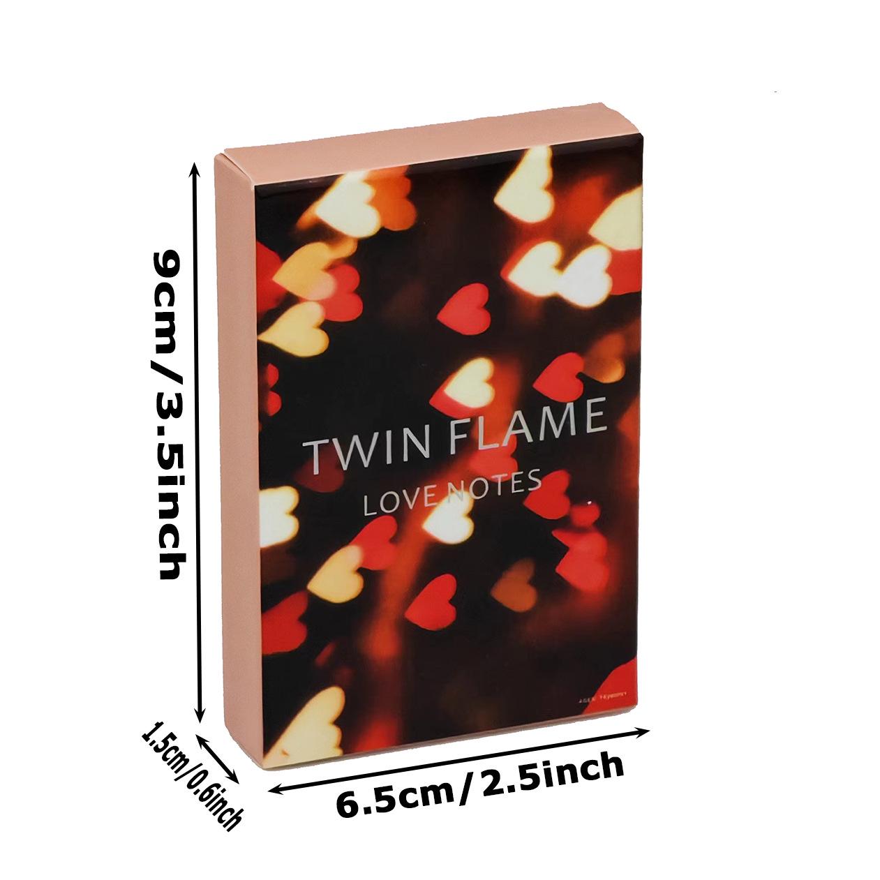 English Twin Flame Love Notes: Couple Challenge Q&A Game