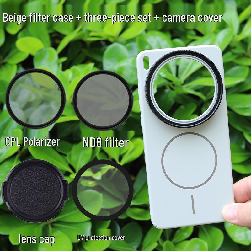 VIVO X300 Ultra Mobiles Objektiv-Etui: Schutz-Fotografie-Kit mit CPL-Polarisationsfilter