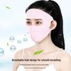 Women's Summer Face Shield: Full Face UV Protection Mask for Cycling & Windproof Headwear