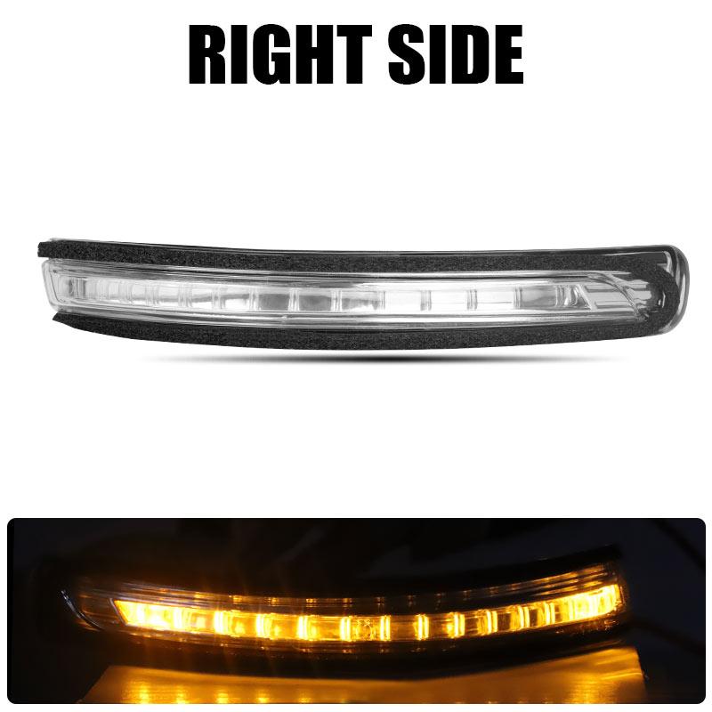 87614-1W000 LED Rearview Mirror Turn Signal Light 87624-1W000 Yellow Side Marker Lamp for KIA Rio 2012 2013 2014 2015 2016 2017