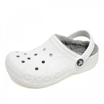 Kids Baya Lined Clog Kids Fur Clogs Slippers Sandals White 207500 11h