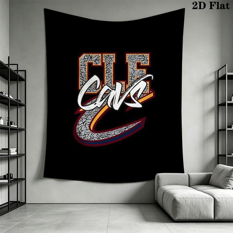 Cleveland Cavaliers Basketball Fabric Threepiece Set 1 Duvet Cover 2 Pillowcase Without Core Christmas Birthday Gift