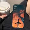 Travel Plane Airplane Phone Case For Samsung NOTE 20 10 M23 M53 A80 A70 A50 A30 A24 A13 A12 A07 A06 A05S A04 A03S A03 A04E Cover