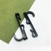30pcs Nail-Free Plastic Display Hooks, Key Hooks, Reusable, Easy Install & Remove,For Home,Craft Show, Retail Store, Stall Hooks