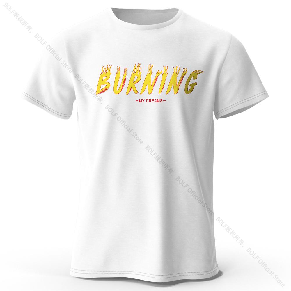 Modern Typography Printed 100% Cotton T-Shirt, Lightweight Round Neck Short Sleeve Tee, Unisex Everyday Style