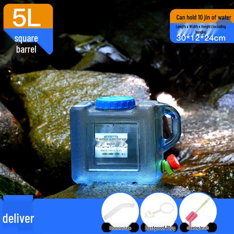 Qiwei Large Capacity Outdoor Water Storage Tank with Faucet