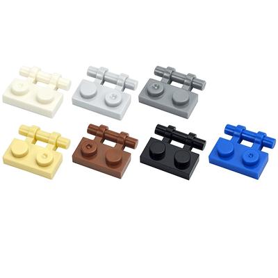 Bricks Assembles Particles Compatible DIY Parts 2540 Modified 1 X 2 Plate with Handle Building Blocks 30Pcs Kid High-Tech Toys