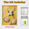 DIY Swan Pearl Art Painting for Home Wall Decor Pearl Gem Paintings Picture Arts Craft  for Adults/Beginners Gift Idea Home Decor Without Frame