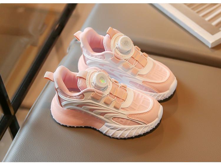 Boys' Breathable White Sports Shoes - Spring/Autumn 2025 Collection for Elementary Kids