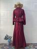 Elegant 2025 Retro Long Sleeve Spring Dress