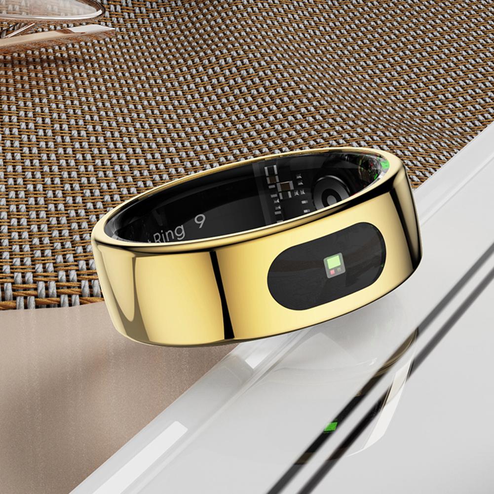 Smart Ring R08 Womens Men Electronic Smartring 5ATM Waterproof Sports Fitness Tracker Sleep Tracker for Xiaomi Samsung Phone