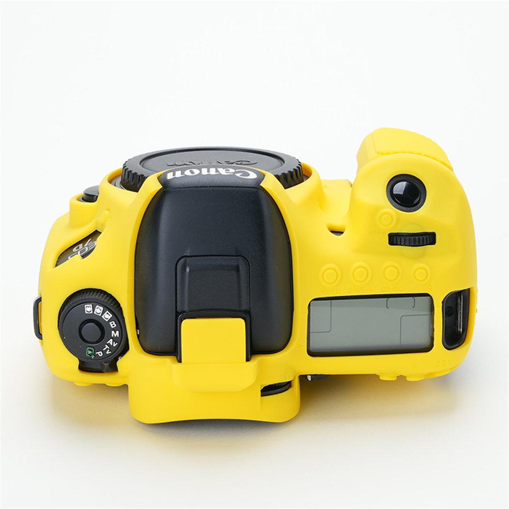 7DII Soft Silicone Armor Camera Body Cover Case For Canon EOS 7D Mark II 7D2 Rubber Protection Camera Bag