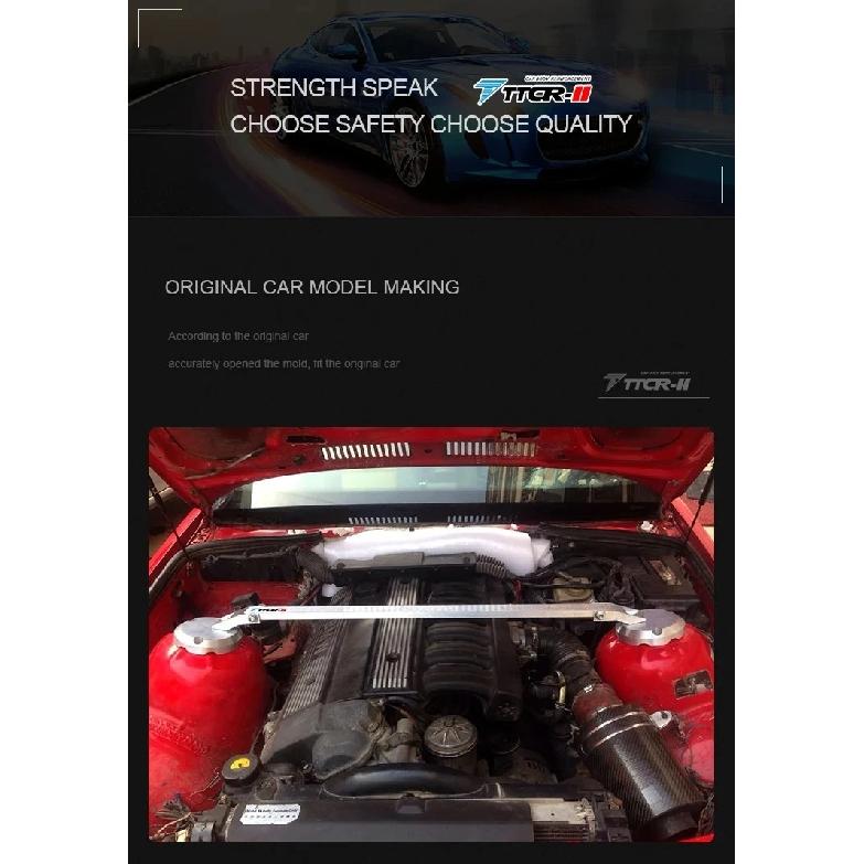 Stiffen Front Racing Engine Front Tower Strut Bar Brace Front Strut Bar for BMW 3 Series 1992-2000 E36 Suspension Strut Bars