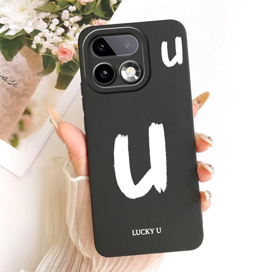 New Fashion Letter Phone Case For Realme 16 Pro Plus 5G Soft Silicone Cases For Realme 16 Pro+ 16Pro 5G Shockproof Cover Bumpers