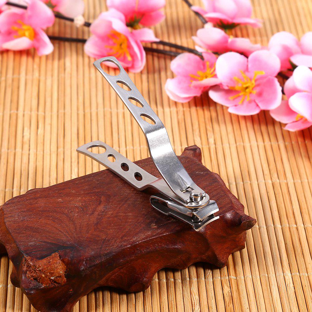 1Pc Professional Stainless Steel Small Nail Clipper Cuticle Cutter Nipper With Rotate Head