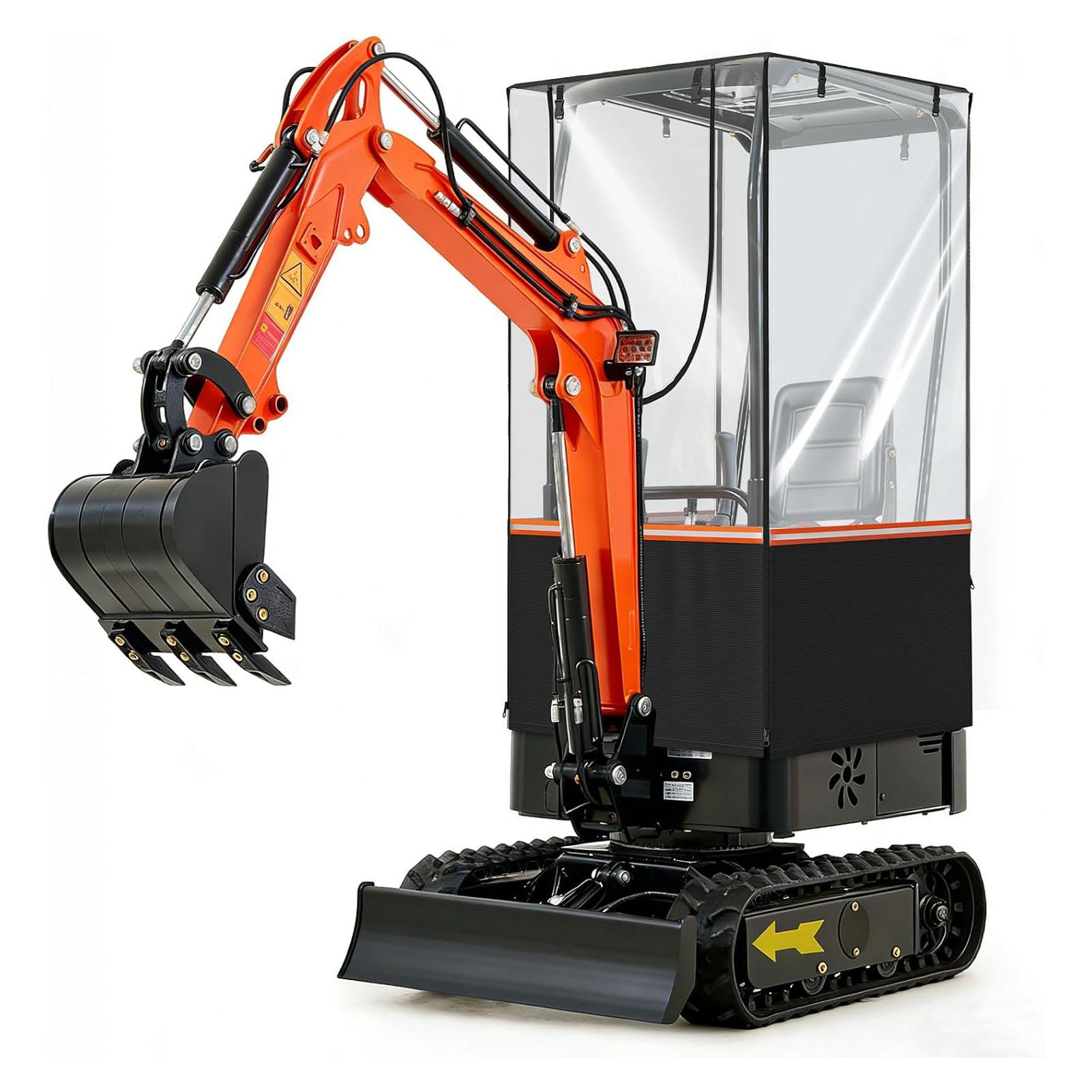 Excavator Cover Fit for   E20 Transparent