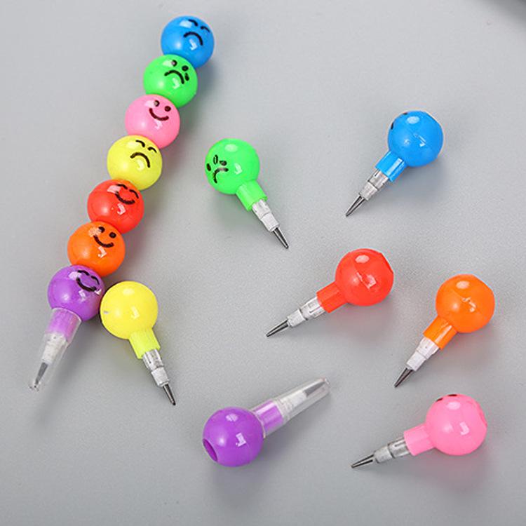 Creative Tanghulu Crayons: Cute Bead Expression No-Sharpen Pencils for Kids  Doodling & Drawing Direct Supply from Manufacturer