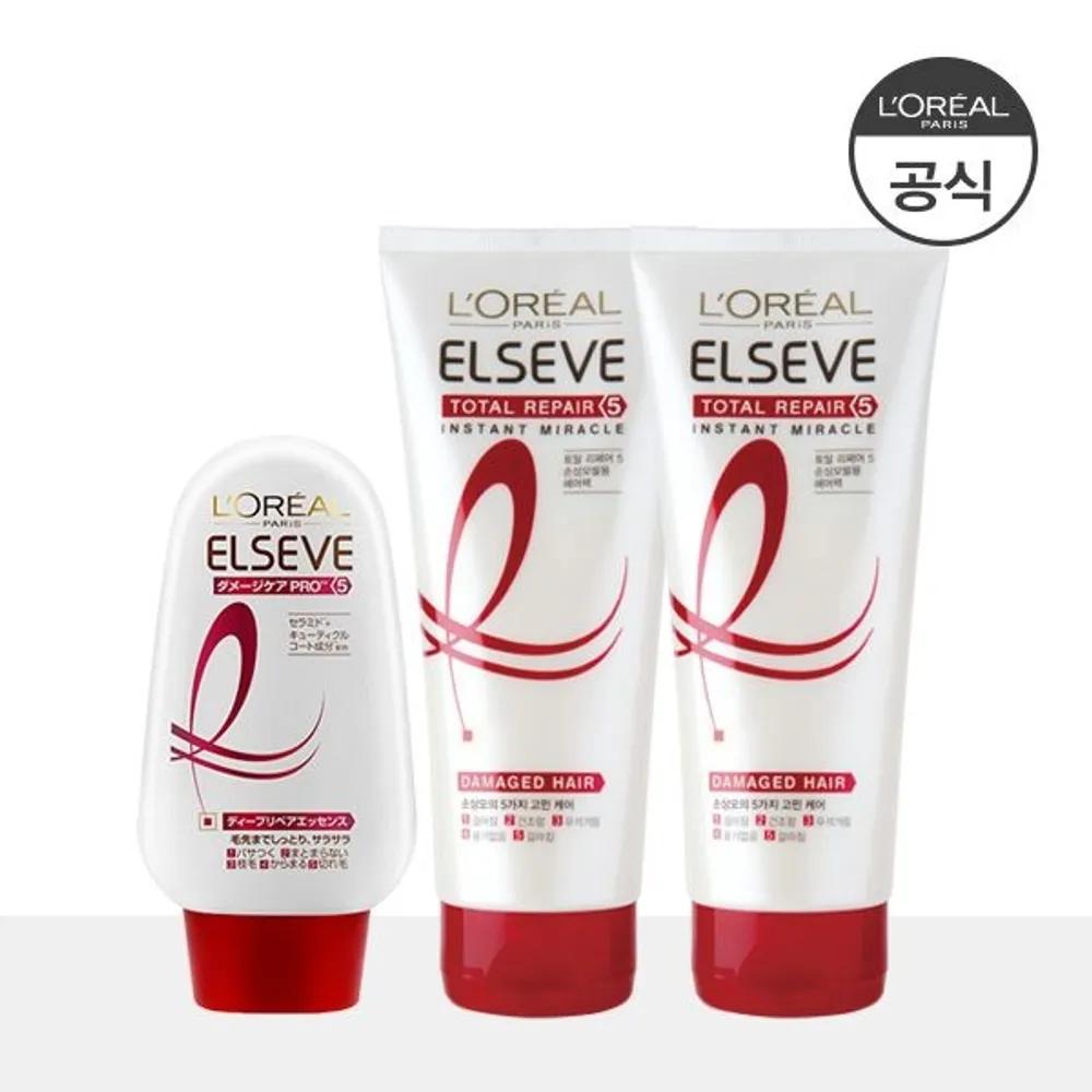 Total Repair 5 Moisture Cream Pro-X 110g + Miracle Hair Pack 170ml (2 pieces)