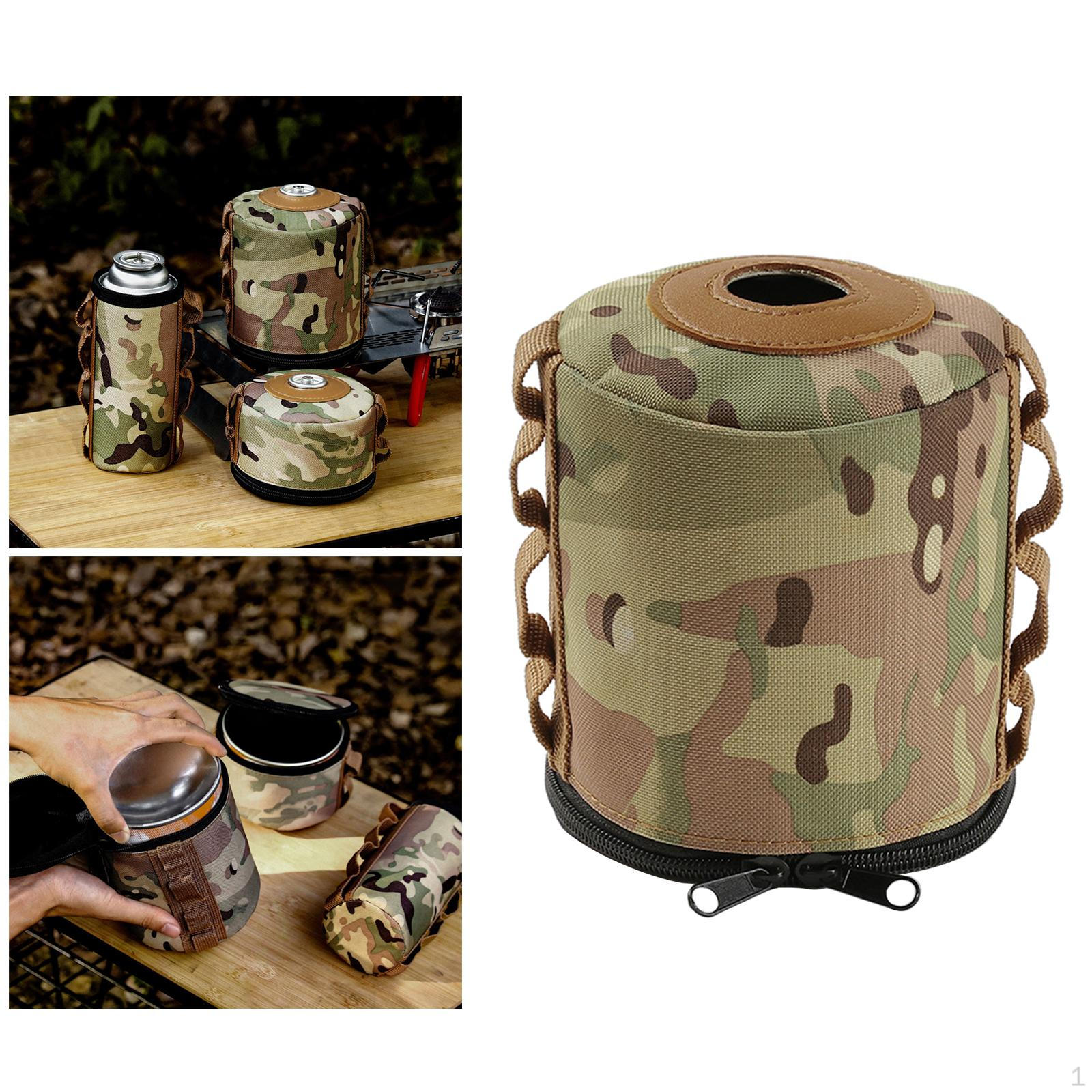 

ive Case Fuel Heavy Duty Cylinder Canister Storage Bag Durable Outdoor Camping Waterproof Tanks Long Size