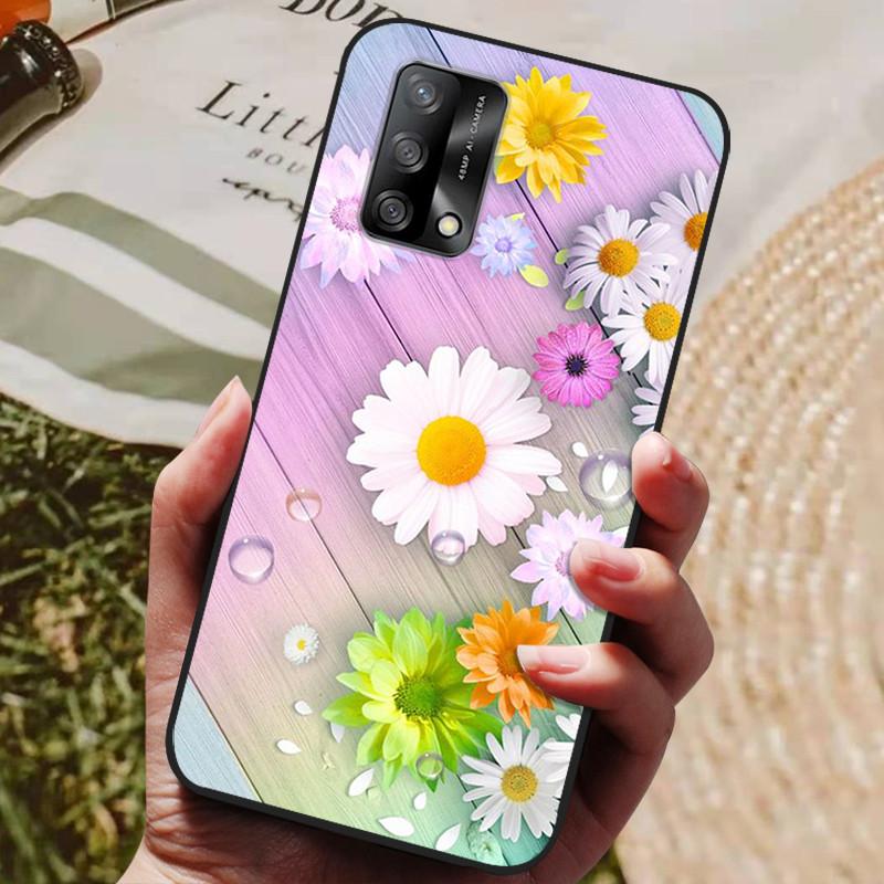 for Oppo F19 Case Soft Silicone Back Cover TPU Phone Case for Oppo F19 Pro Plus 5G Bumper Coque for Oppo F19 F 19 Fundas Shell