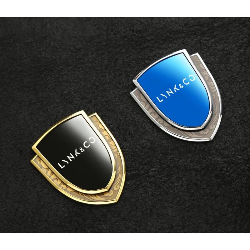 Autostickers 3D metalen accessoires auto-accessoire voor LYNK&CO 01 02 03 05 06