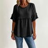 Womens Spring Tops Casual Loose Fit Womens Summer Shirts 2026 Short Sleeve Tshirts Shirts for Women Dressy Tops for Women