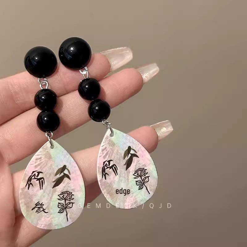 2024 Trendy Colorful Flower Stud Earrings for Women - Summer Fresh Design