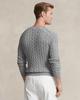 RL Ralph Lauren Pony Logo Crew Neck Knit Sweater - Men's & Women's Warm Autumn/Winter Cable Knit Pullover