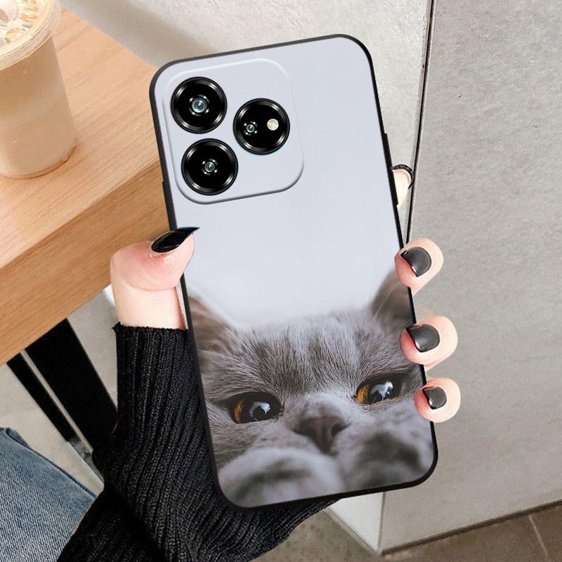For ZTE Blade V60 Design Case V60Vita Wolf Lion Soft Silicone Shockproof TPU Phone Case For ZTE BladeV60 V 60 Vita Back Cover