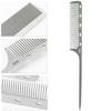Carbon Steel Hair Cutting Tool Hairdressing Fine Tooth Combs for All Hair Types