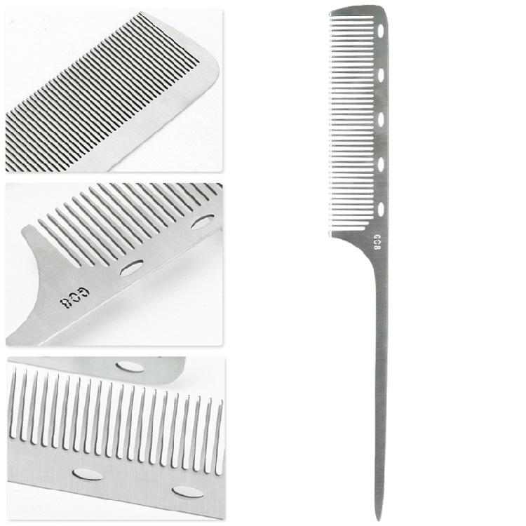 Carbon Steel Hair Cutting Tool Hairdressing Fine Tooth Combs for All Hair Types
