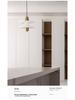 Nordic Designer Small Alabaster Pendant Light for Villa, Study, Tea Room, Restaurant, Bar, Bedroom, and Bedside