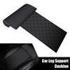 Universal Car Leg Support Cushion PU Leather Car Seat Extender Cushion Memory Foam Leg Support Pillow For Long-Distance Dri N3T3