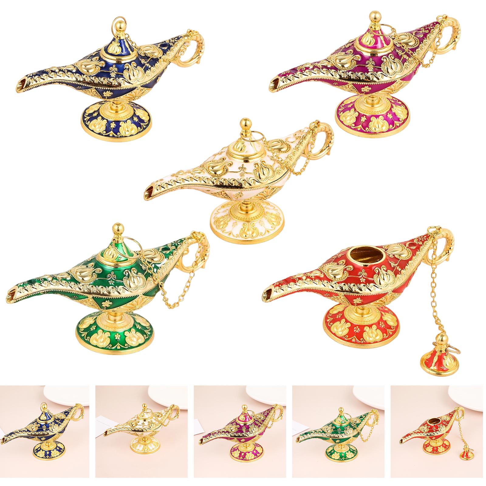 Delicate lamp Lamp Zinc Alloy Collection 3D Embossed Arabian Costume Lamp for зелёный
