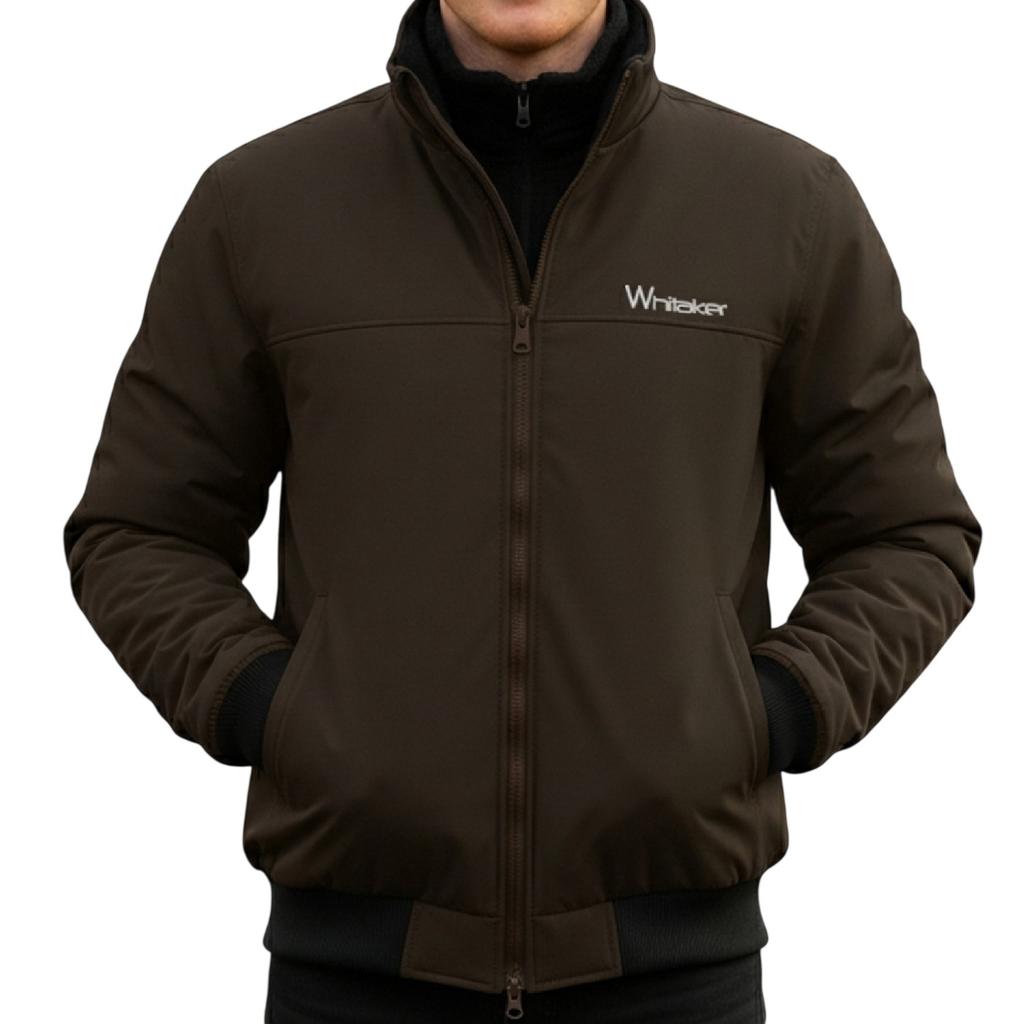 Whitaker Unisex Adult Wyke Fleece Lined Bomber Jacket